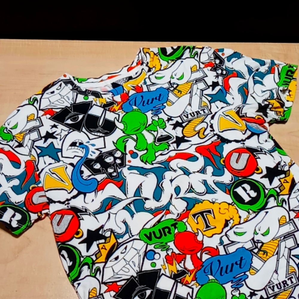 "Vurt" Skaters Graphic Tee Shirt